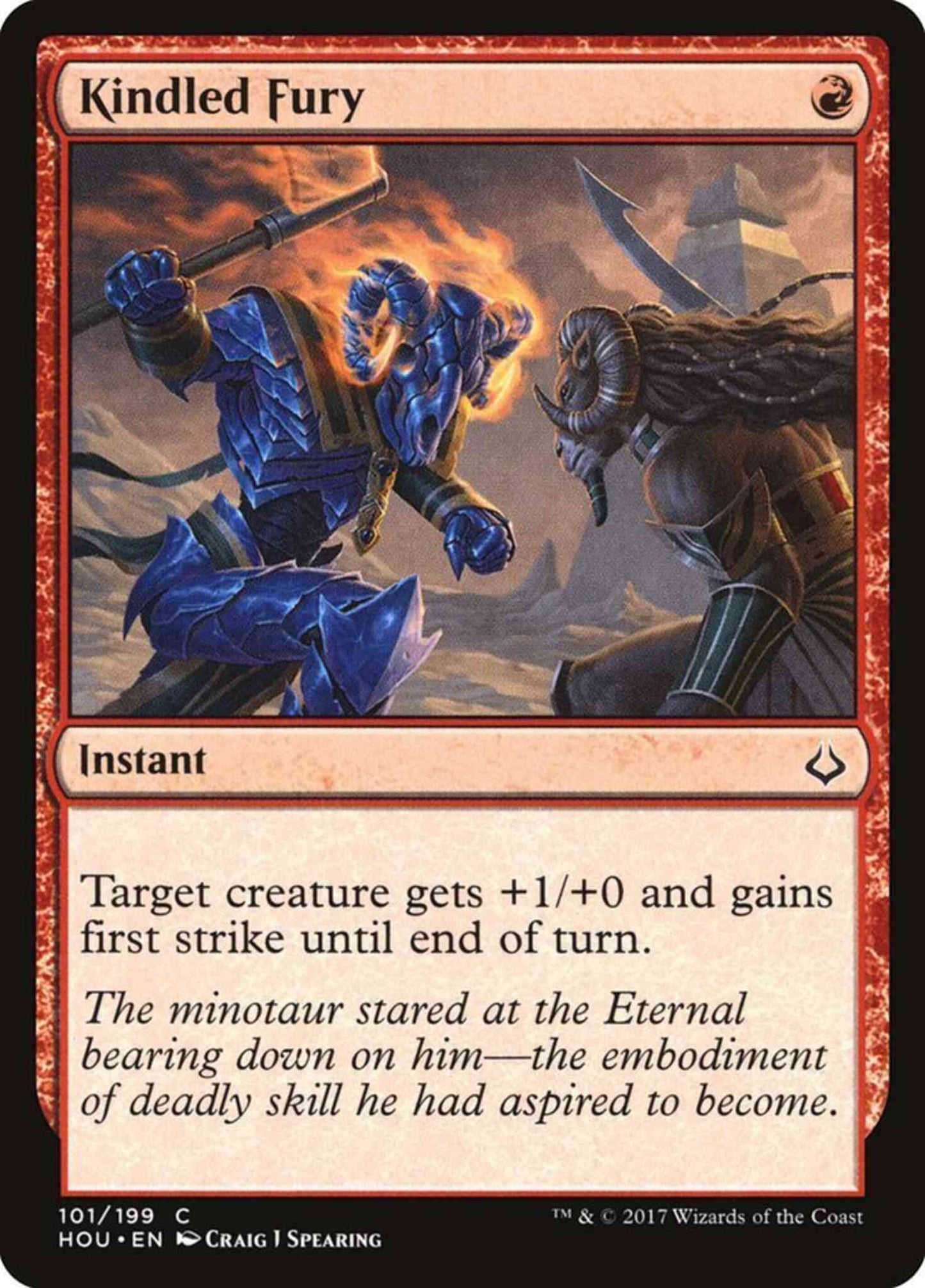 Kindled Fury [101] [Hour of Devastation] [Non-Foil]