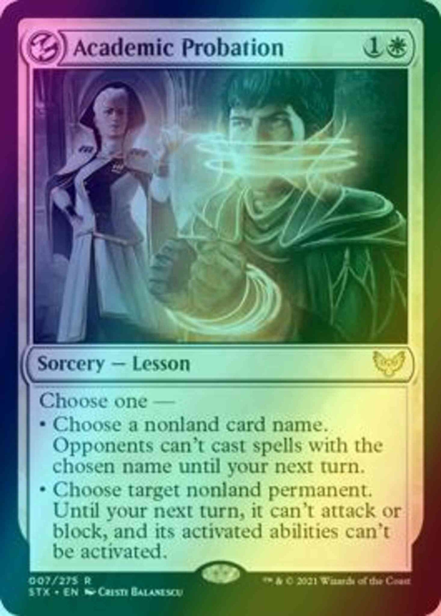 Academic Probation [7] [Strixhaven: School of Mages] [Foil]