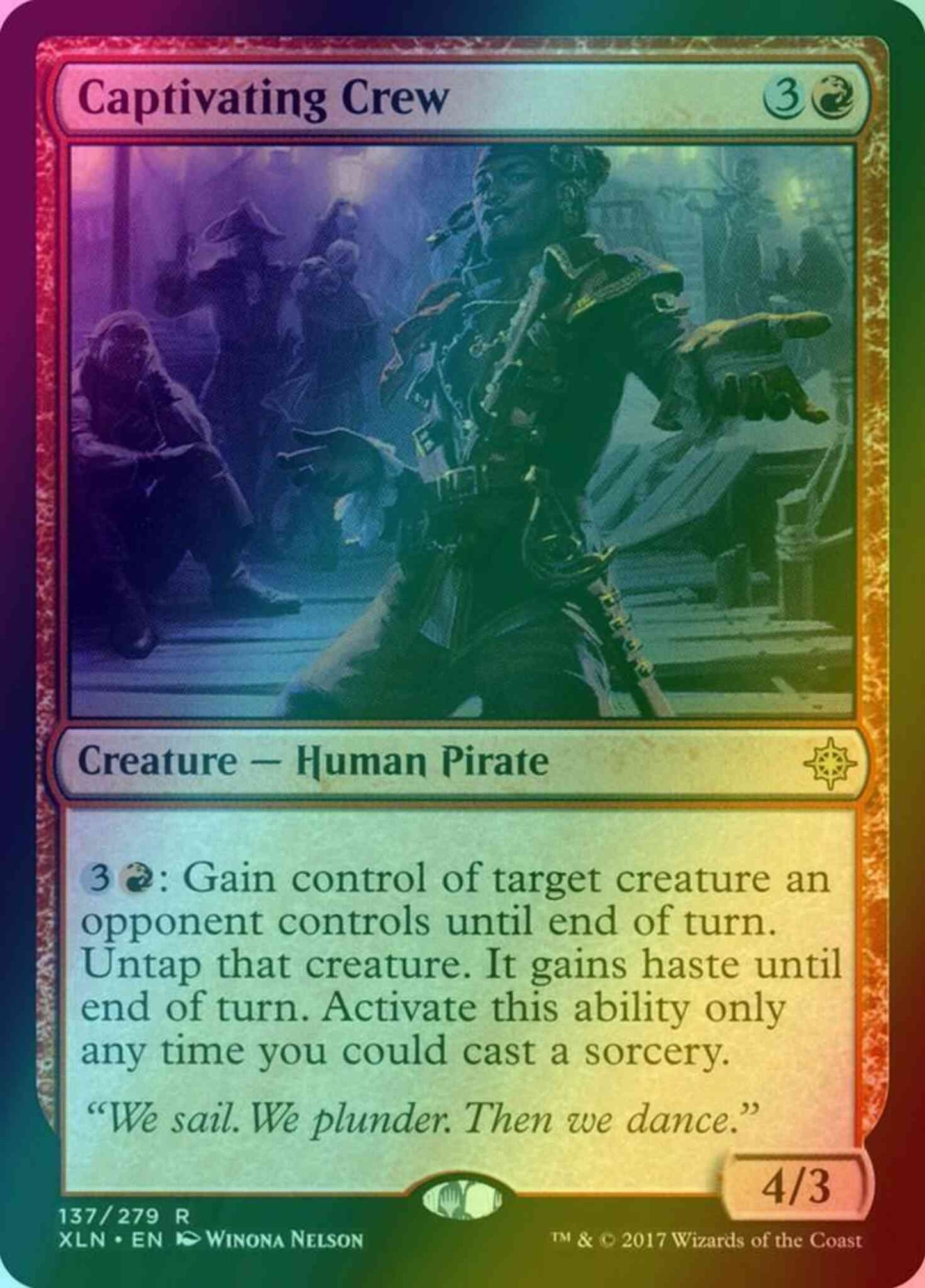 Captivating Crew [137] [Ixalan] [Foil]