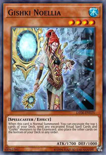 Gishki Noellia - HA06-EN010 - Super Rare - 1st Edition