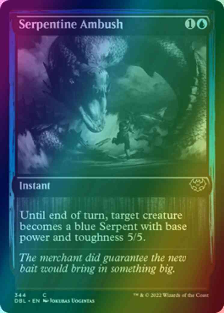 Serpentine Ambush [344] [Innistrad: Double Feature] [Foil]
