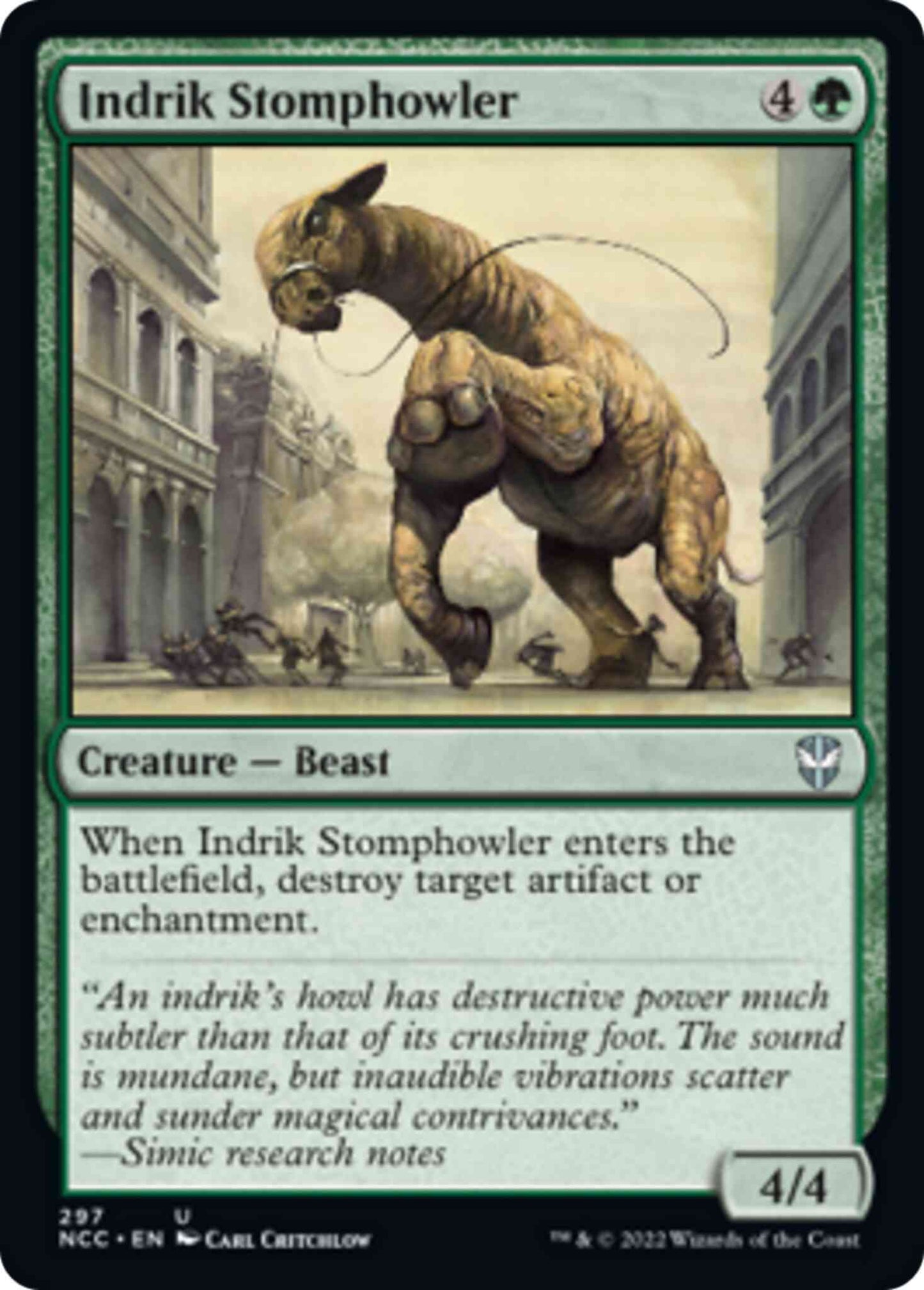 Indrik Stomphowler [297] [Streets of New Capenna: Commander] [Non-Foil]