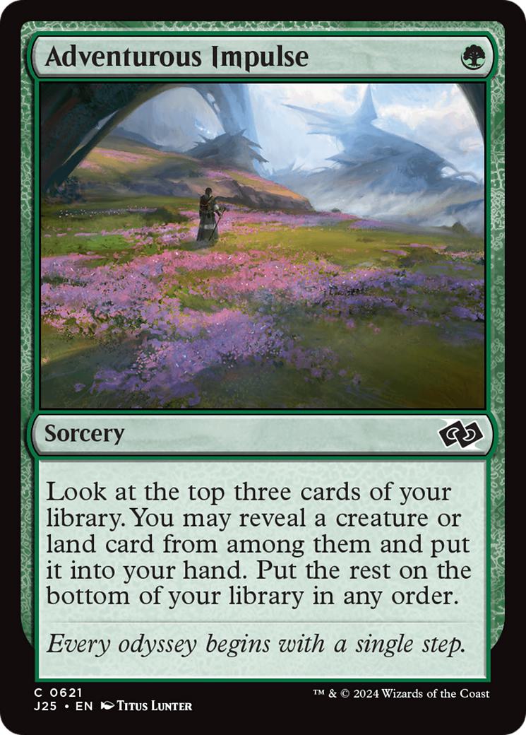 Adventurous Impulse [621] [Foundations: Jumpstart] [Non-Foil]