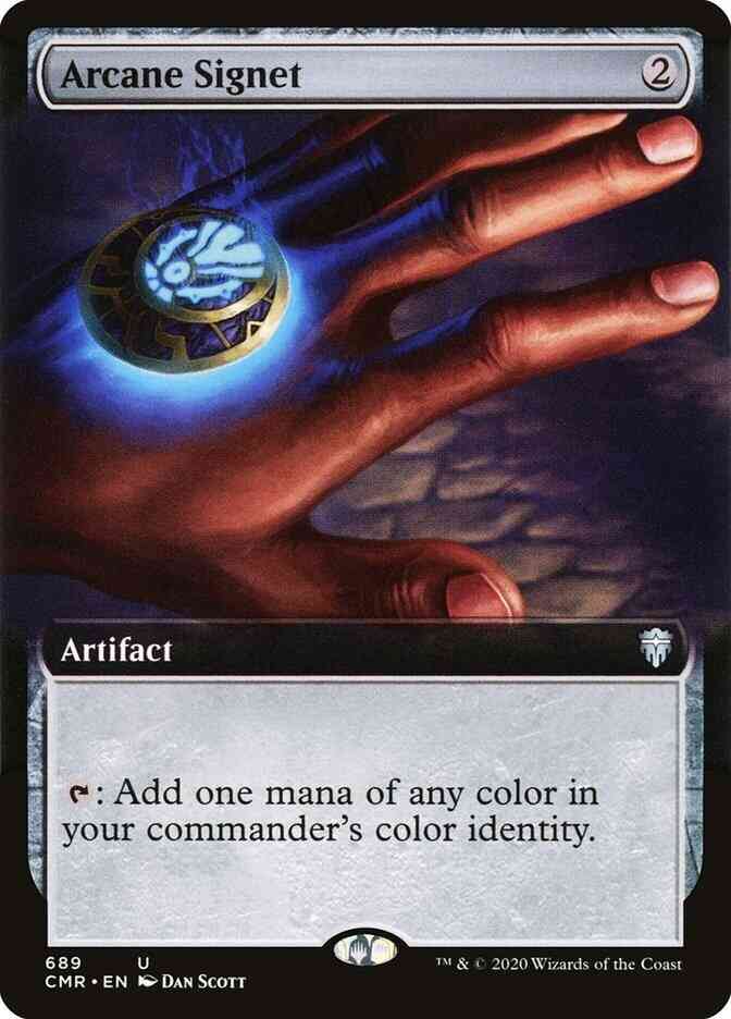 Arcane Signet [689] [Extended Art] [Commander Legends] [Non-Foil]