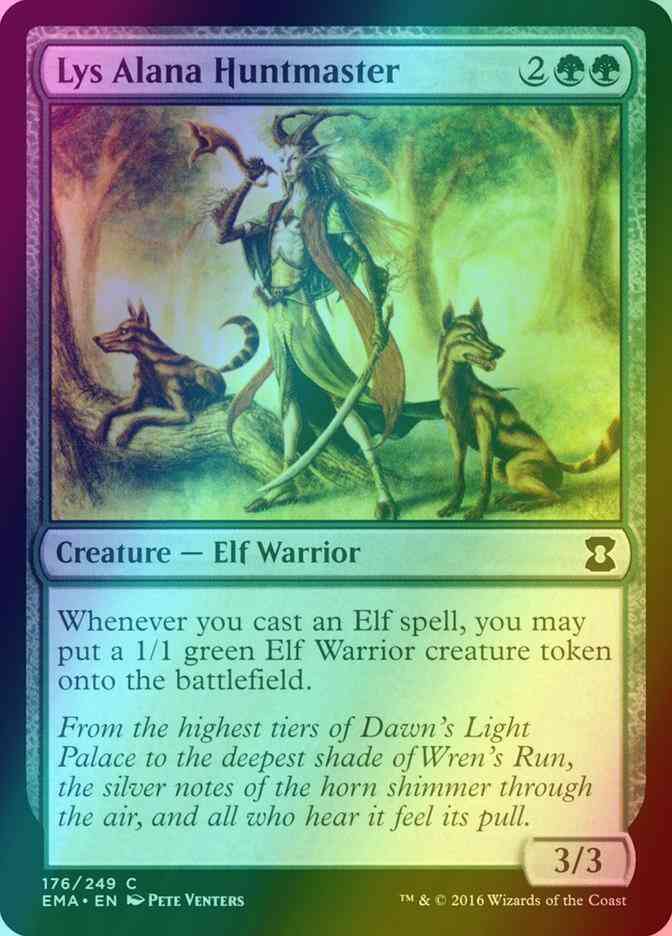 Lys Alana Huntmaster [176] [Eternal Masters] [Foil]