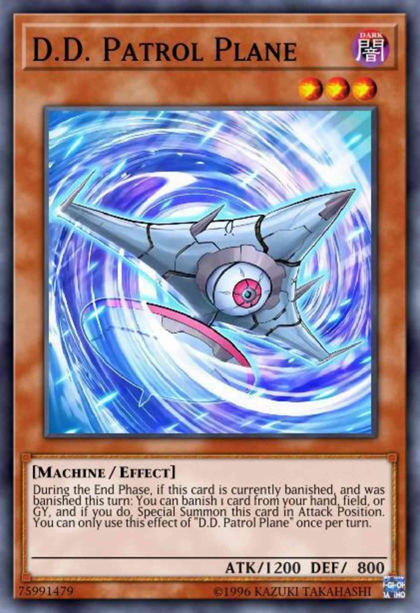 D.D. Patrol Plane - CHIM-EN028 - Common - Unlimited