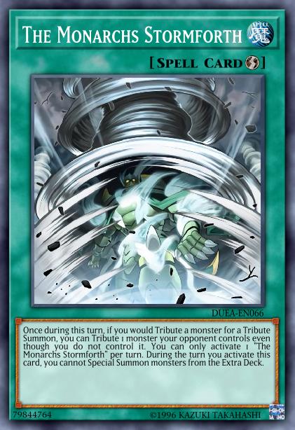 The Monarchs Stormforth - DUEA-EN066 - Common - 1st Edition