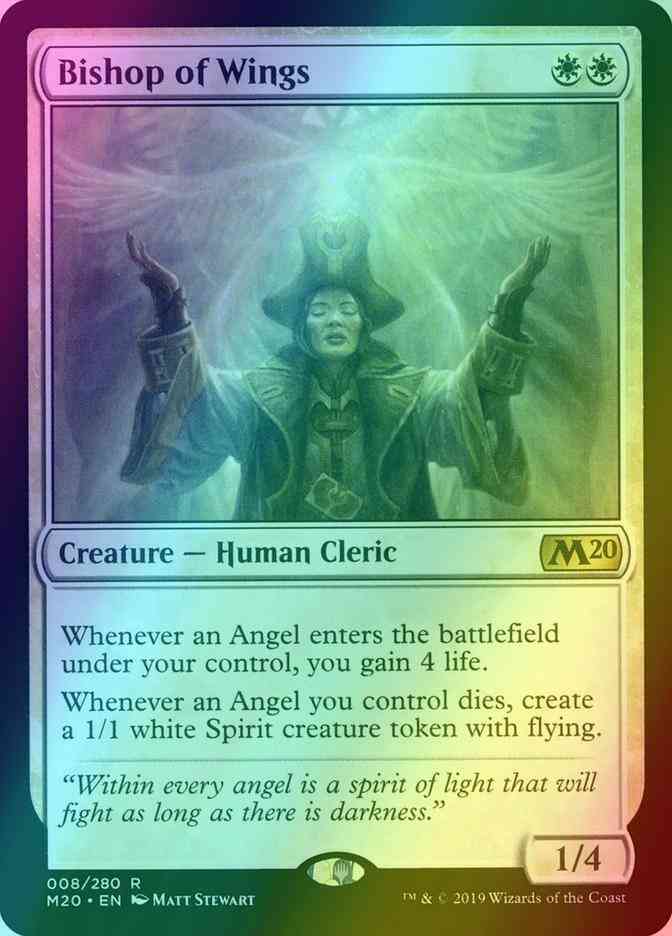 Bishop of Wings [8] [Core Set 2020] [Foil]