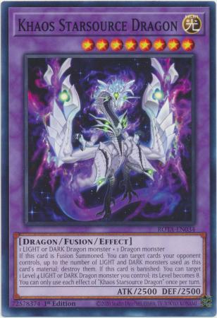 Khaos Starsource Dragon - ROTA-EN034 - Common - 1st Edition