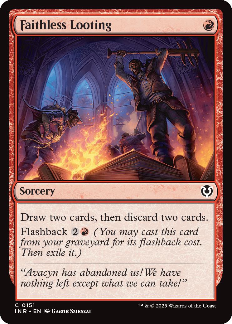 Faithless Looting [151] [Innistrad Remastered] [Non-Foil]