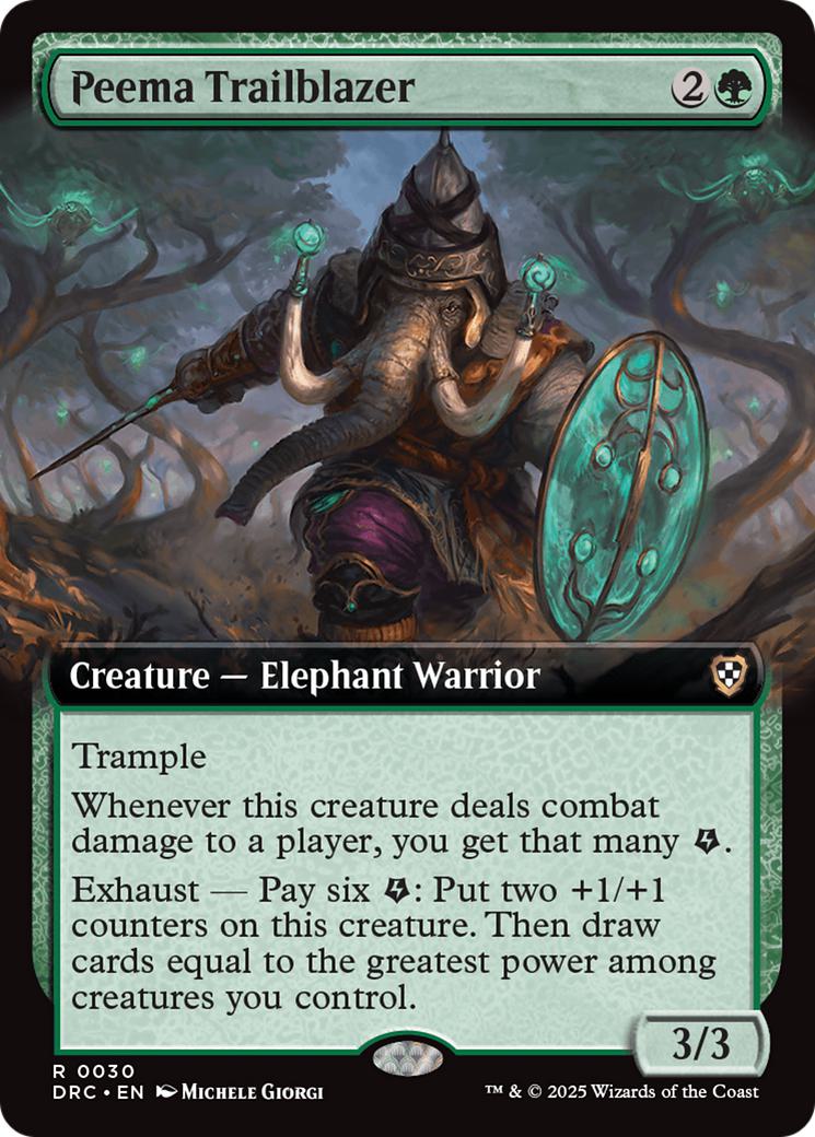 Peema Trailblazer [30] [Extended Art] [Aetherdrift: Commander] [Non-Foil]