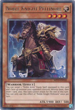 Noble Knight Pellinore - MP19-EN143 - Rare - Unlimited