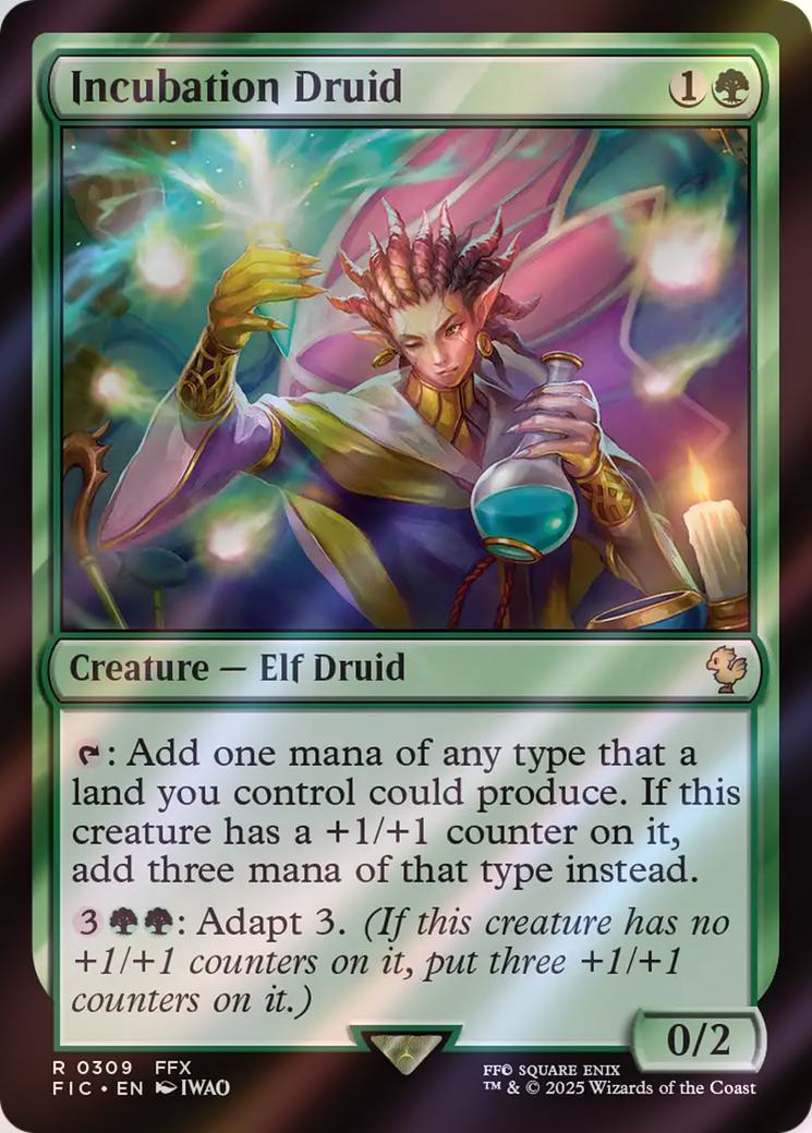 Incubation Druid [309] [FINAL FANTASY: Commander] [Surge Foil]