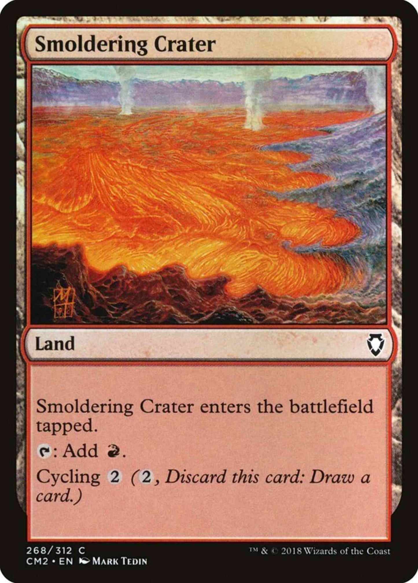 Smoldering Crater [268] [Commander Anthology Volume II] [Non-Foil]