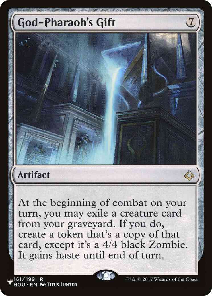 God-Pharaoh's Gift [HOU-161] [The List] [Non-Foil]