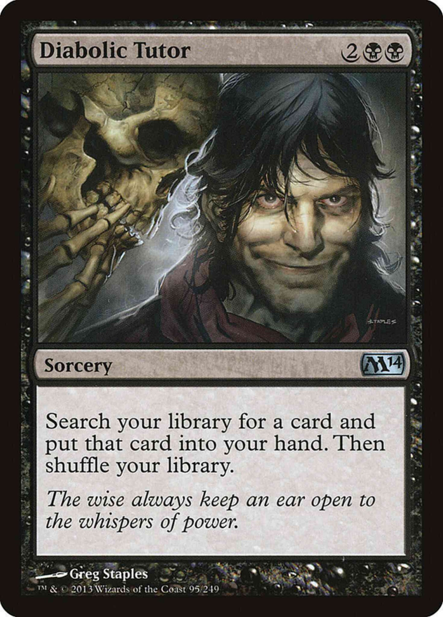 Diabolic Tutor [95] [Magic 2014] [Non-Foil]