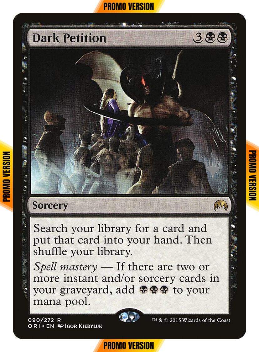 Dark Petition [Promo Pack] [90p] [Magic Origins Promos] [Non-Foil]