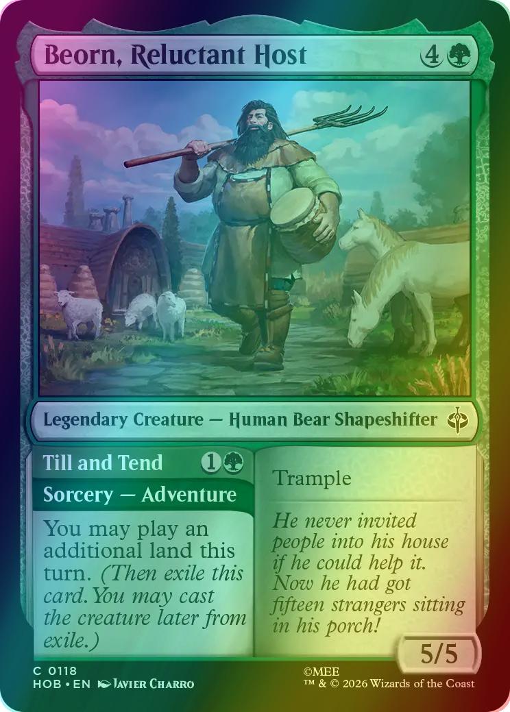Beorn, Reluctant Host [118] [The Hobbit] [Foil]