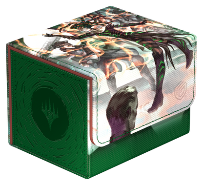 Ultimate Guard MTG Sidewinder Xenoskin Deck Case - 100+ - Reality Fracture - Vraska, Petrifying Assassin