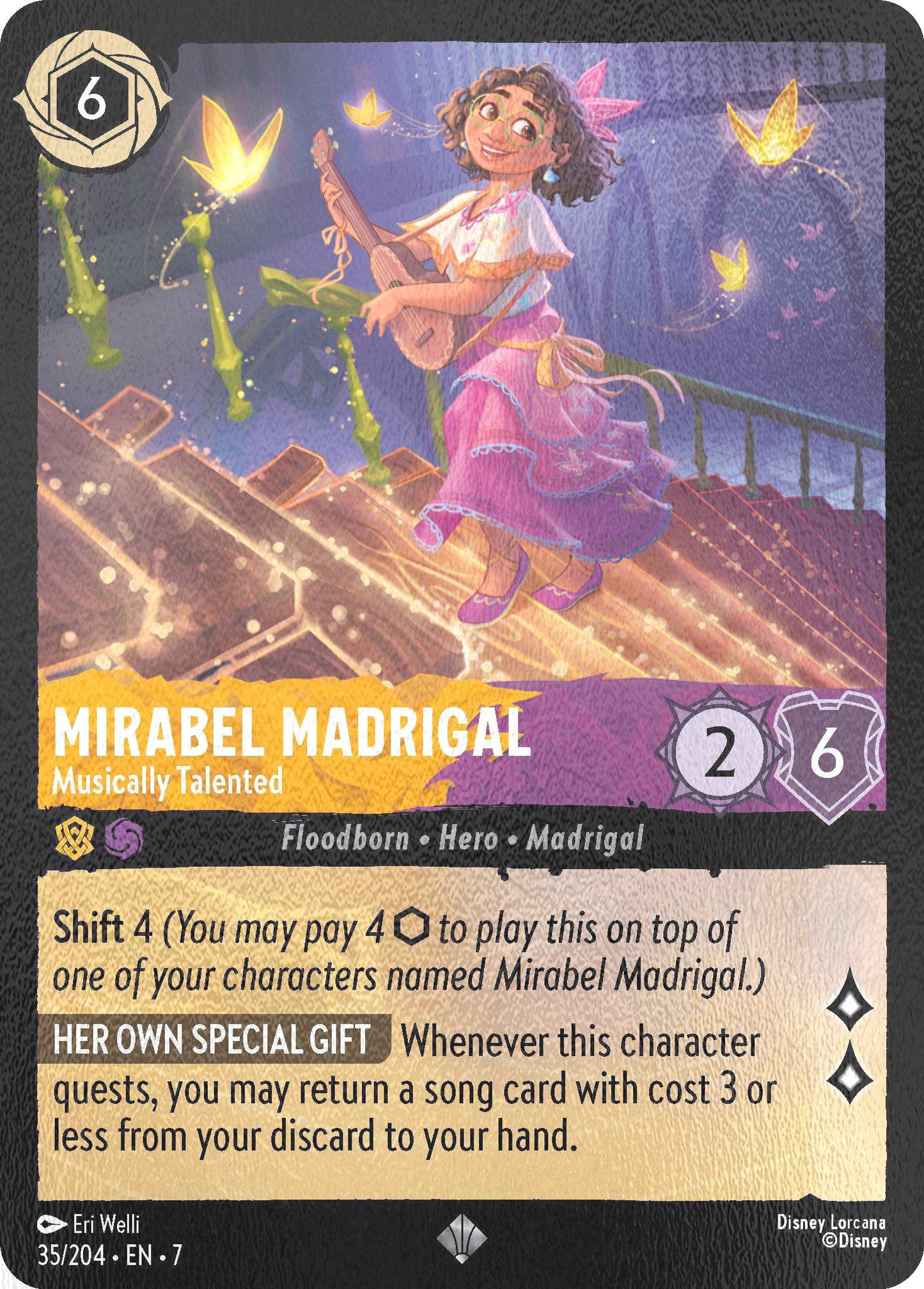 Mirabel Madrigal - Musically Talented - 35/204 [Archazia's Island] [Cold Foil]