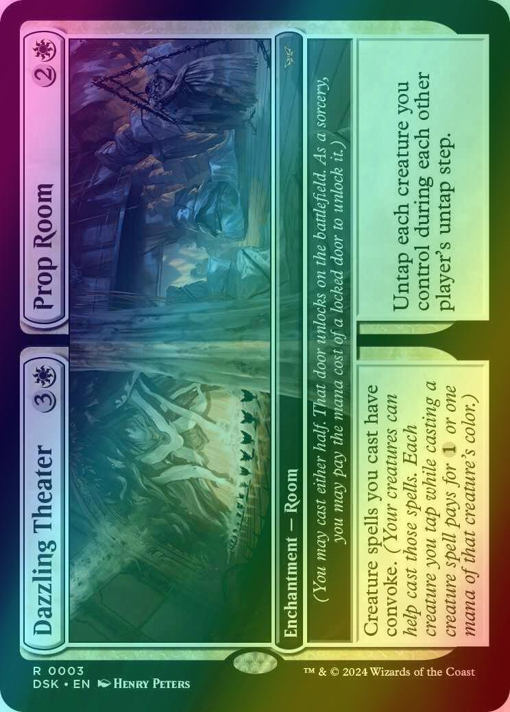 Dazzling Theater // Prop Room [3] [Duskmourn: House of Horror] [Foil]