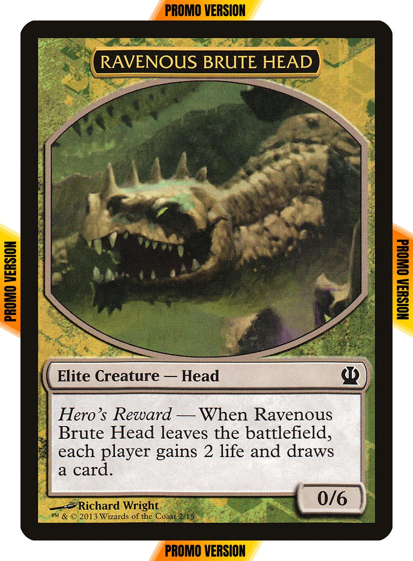 Ravenous Brute Head Token [02] [Face the Hydra] [Non-Foil]