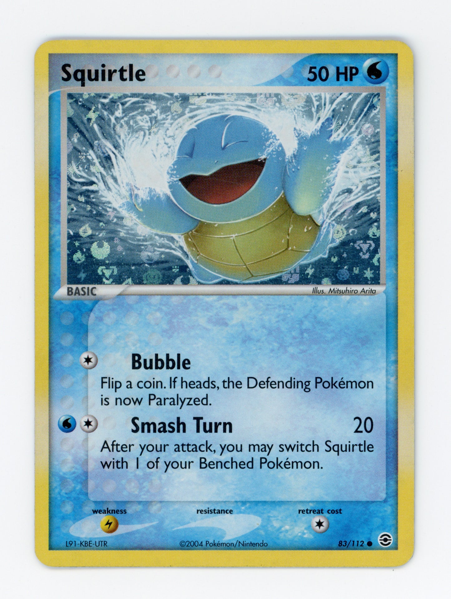 Squirtle — Common|Reverse Holo — ID 19959