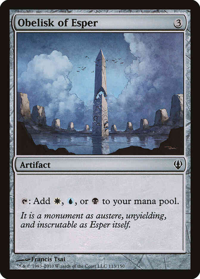Obelisk of Esper [113] [Archenemy 2010] [Non-Foil]