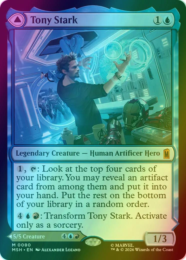 Tony Stark // The Invincible Iron Man [80] [Marvel Super Heroes] [Foil]
