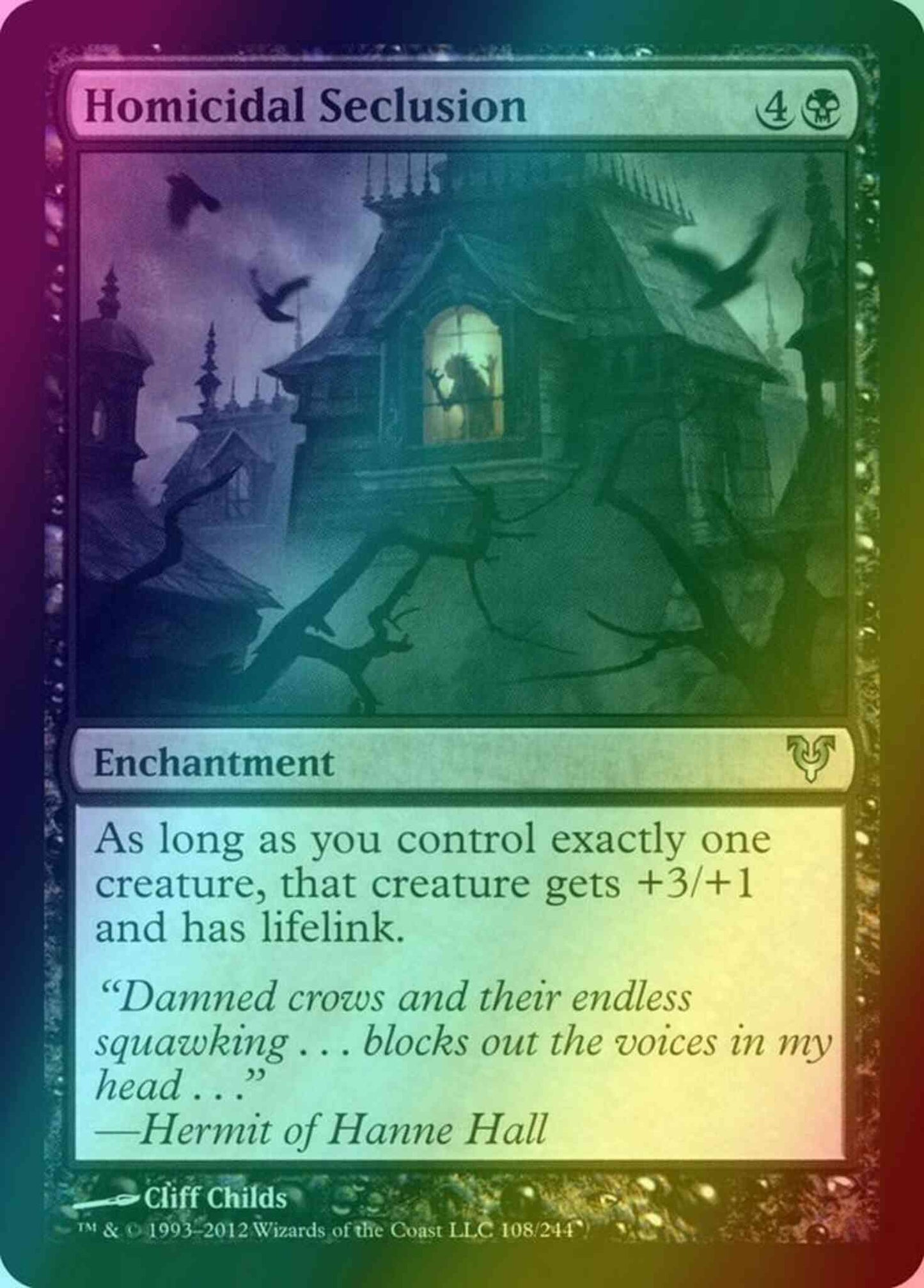 Homicidal Seclusion [108] [Avacyn Restored] [Foil]