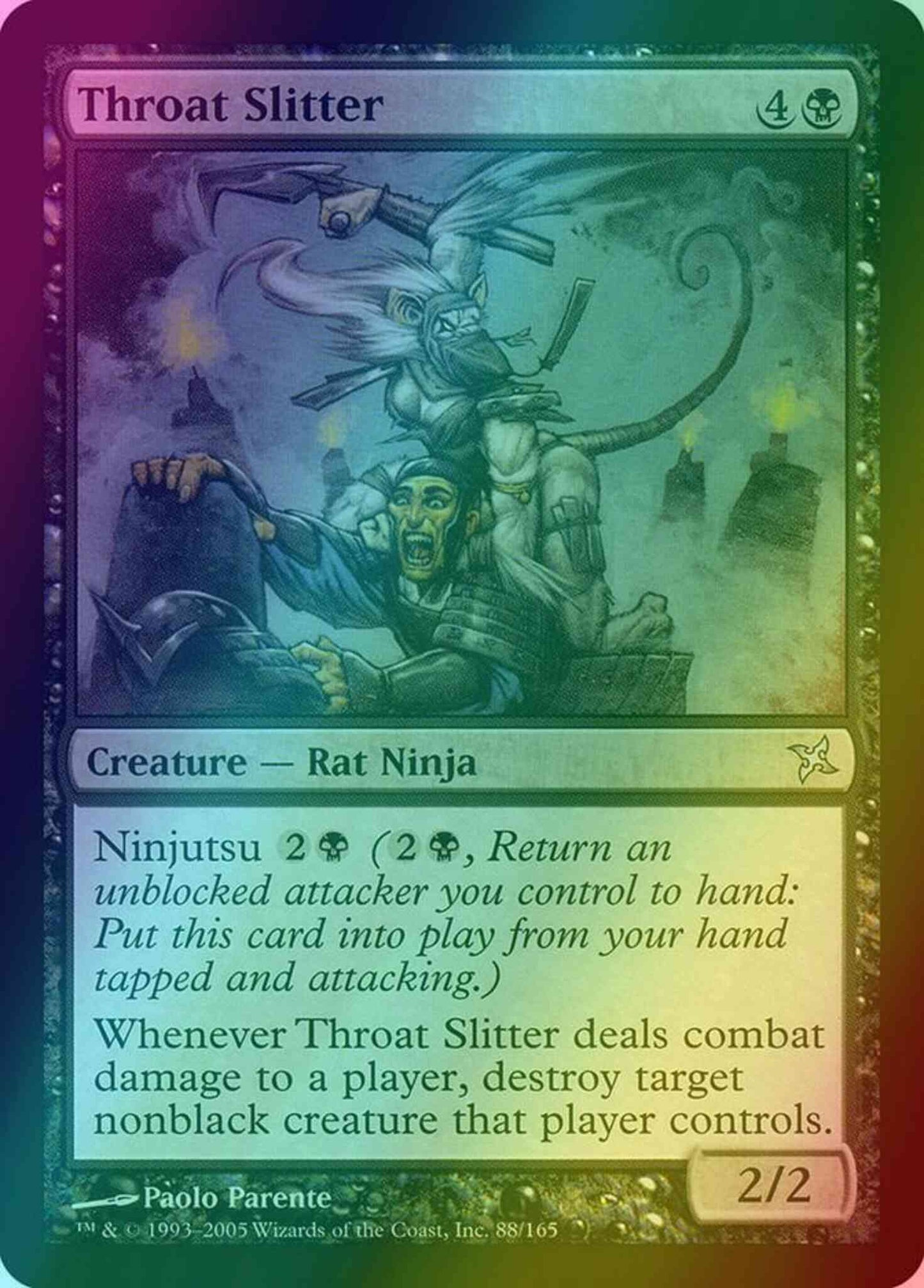 Throat Slitter [88] [Betrayers of Kamigawa] [Foil]