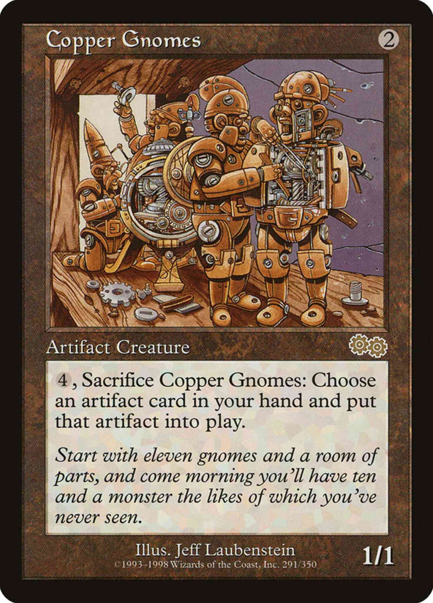 Copper Gnomes [291] [Urza's Saga] [Non-Foil]