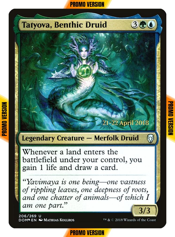 Tatyova, Benthic Druid [206s] [Dominaria Promos] [Foil]