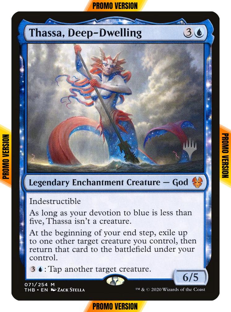 Thassa, Deep-Dwelling [71p] [Promo Pack] [Theros Beyond Death Promos] [Non-Foil]