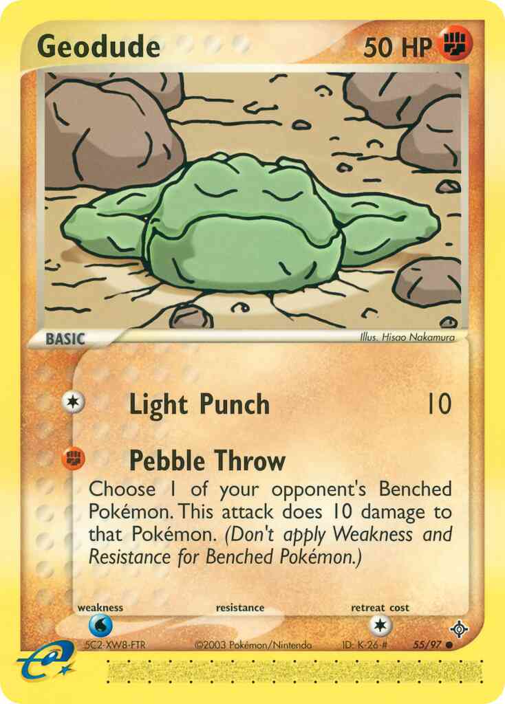 Geodude - 55/97 - Common [ex3-55] [Reverse Holo]