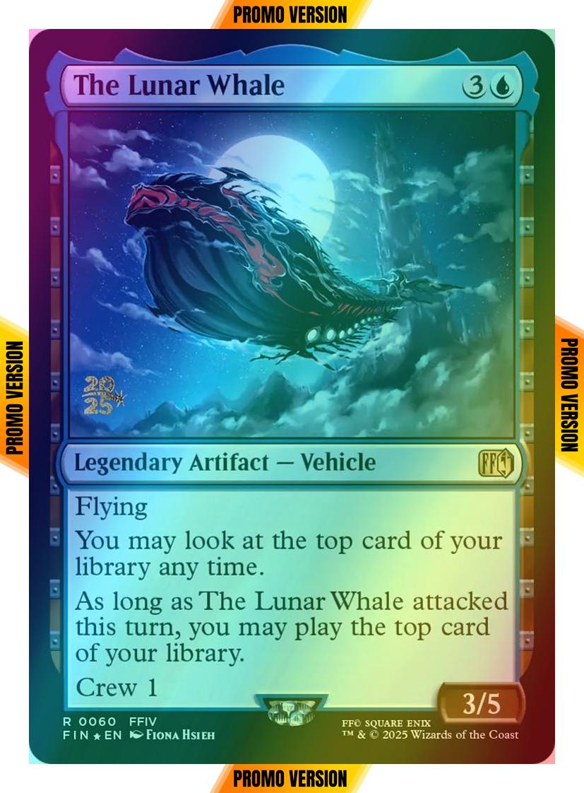 The Lunar Whale [60s] [Prerelease] [FINAL FANTASY: Promos] [Foil]