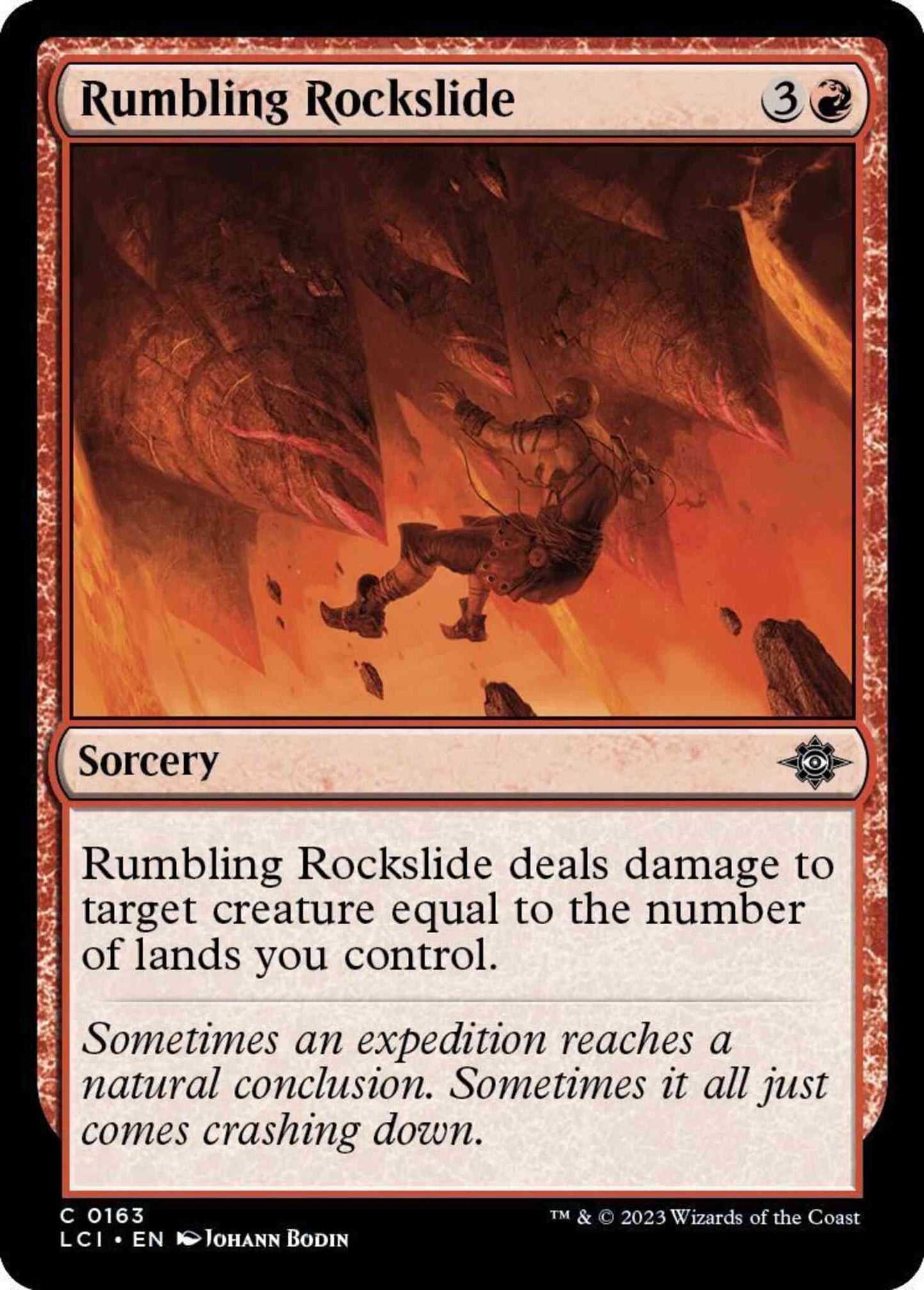 Rumbling Rockslide [163] [The Lost Caverns of Ixalan] [Non-Foil]