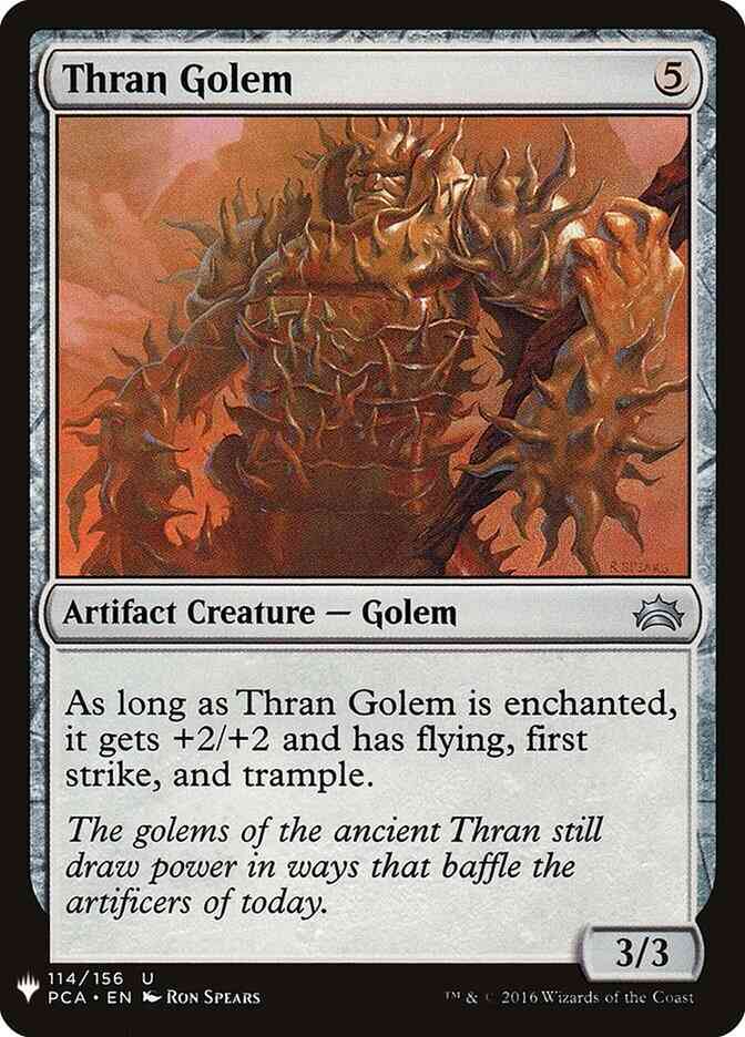 Thran Golem [PCA-114] [The List] [Non-Foil]
