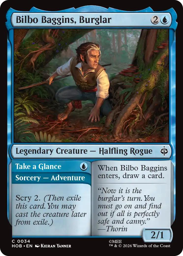 Bilbo Baggins, Burglar [34] [The Hobbit] [Non-Foil]