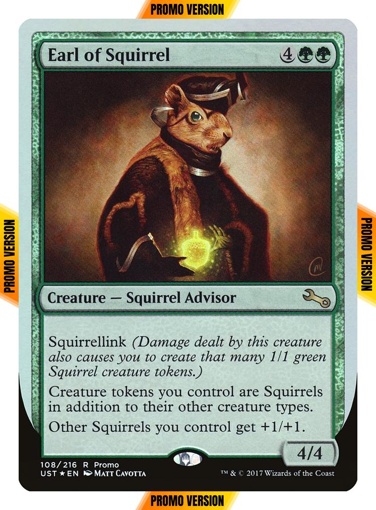 Earl of Squirrel [108] [Unstable Promos] [Foil]
