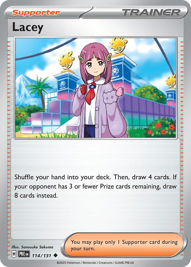 Lacey - 114/131 - Uncommon [sv085-114] [Non-Holo]
