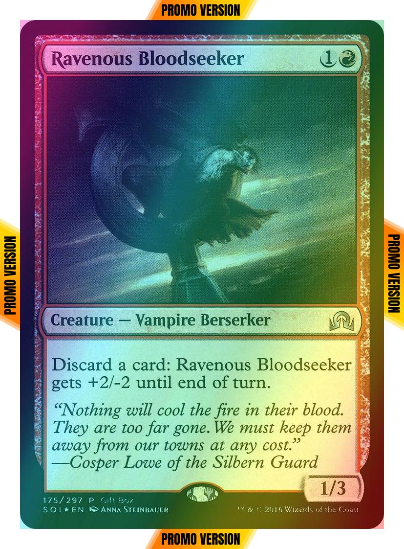 Ravenous Bloodseeker [175] [Shadows over Innistrad Promos] [Foil]