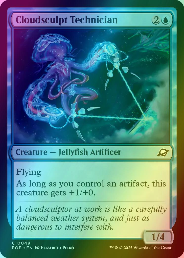 Cloudsculpt Technician [49] [Edge of Eternities] [Foil]