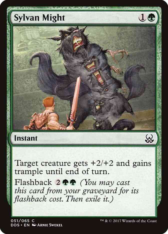 Sylvan Might [51] [Duel Decks Mind vs Might] [Non-Foil]