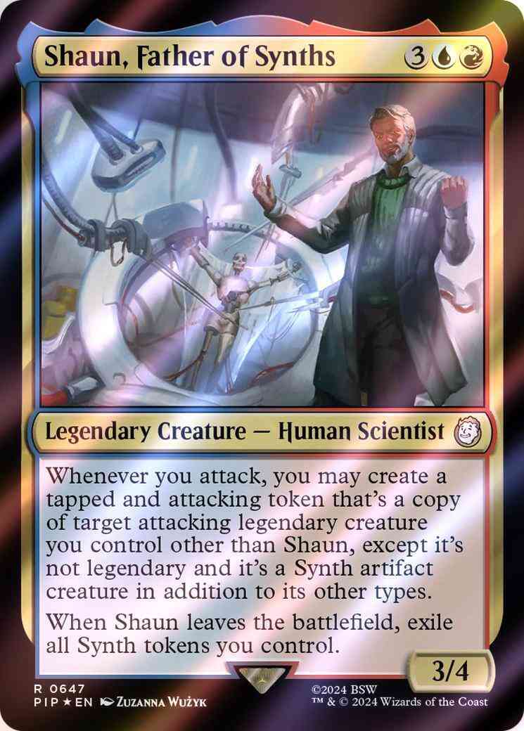 Shaun, Father of Synths [647] [Fallout] [Surge Foil]