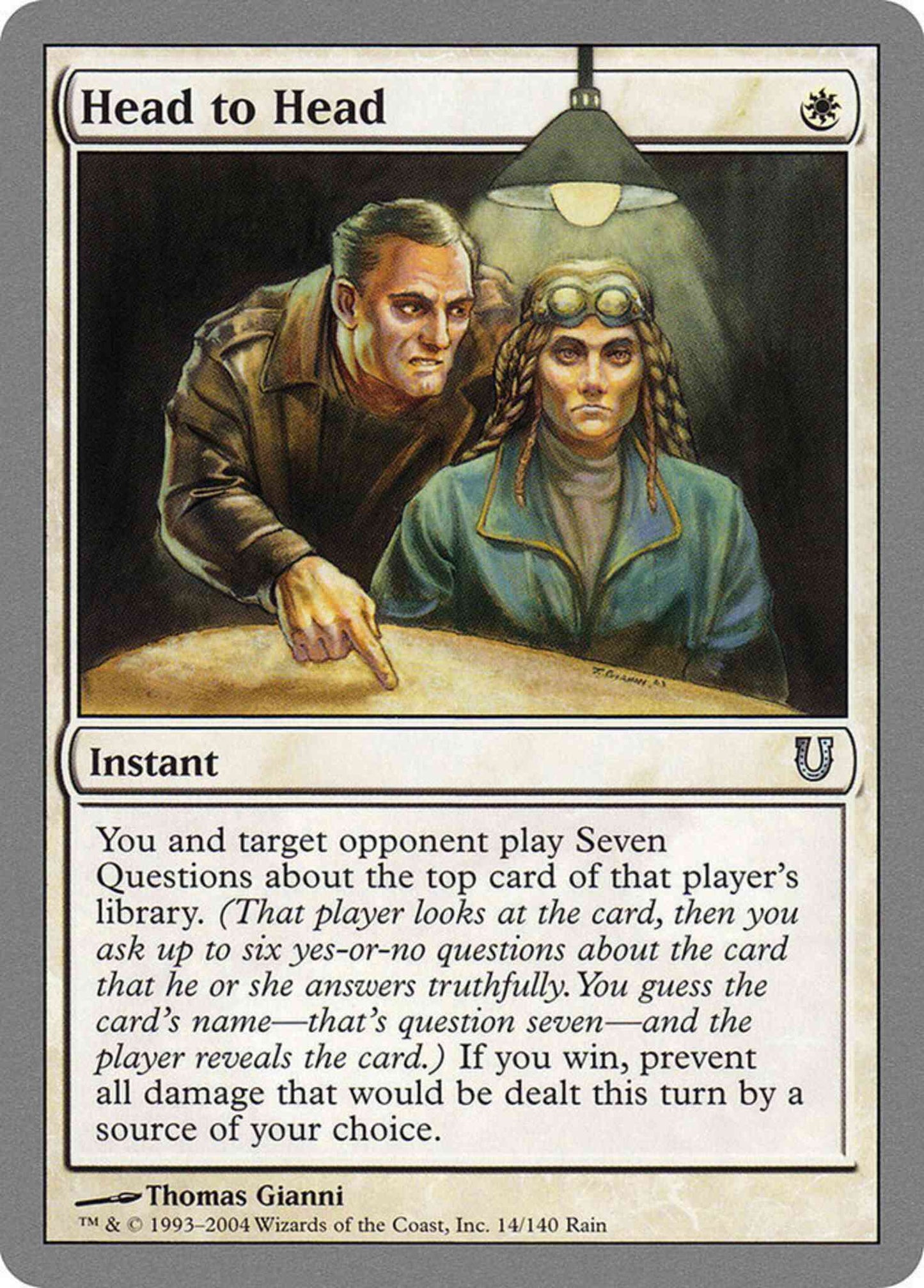 Head to Head [14] [Unhinged] [Non-Foil]