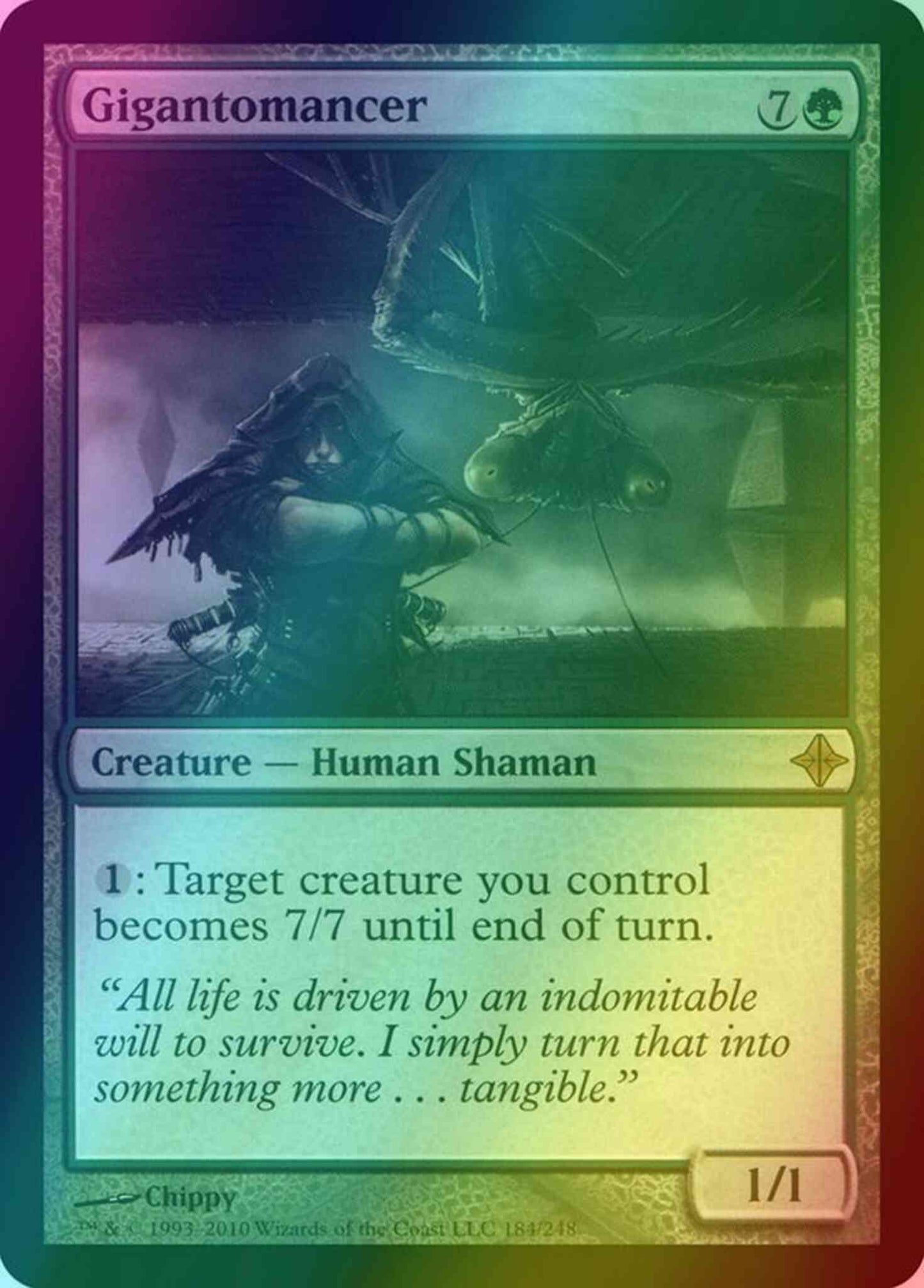 Gigantomancer [184] [Rise Of The Eldrazi] [Foil]