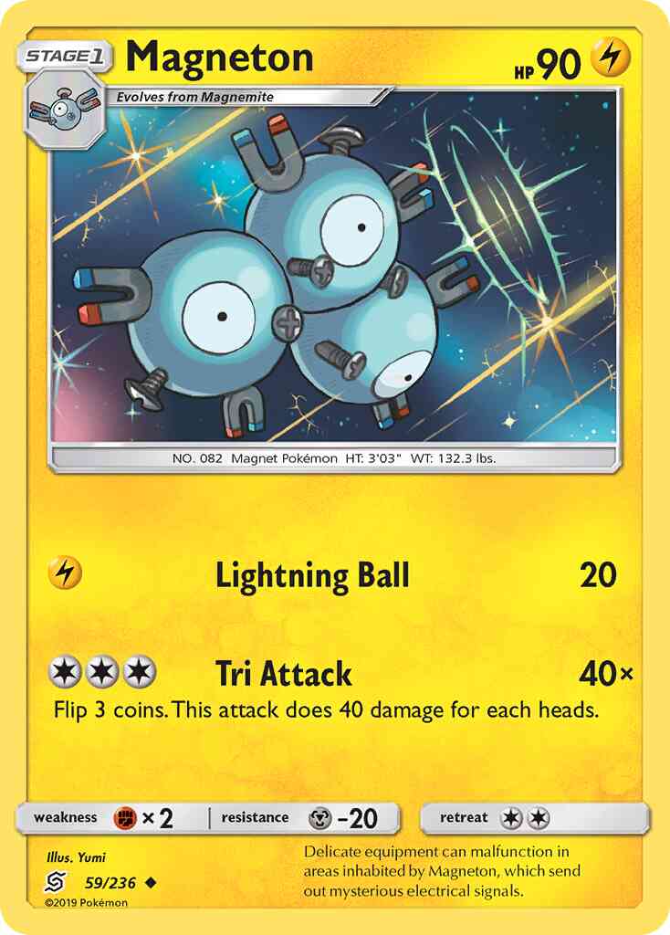 Magneton - 59/236 - Uncommon [sm11-59] [Non-Holo]