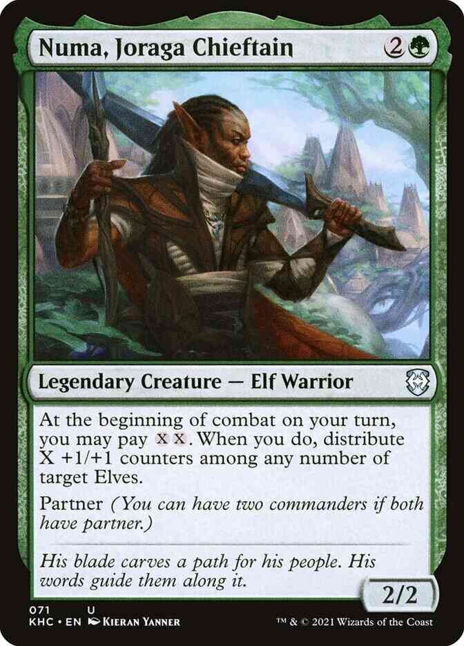 Numa, Joraga Chieftain [71] [Kaldheim Commander] [Non-Foil]