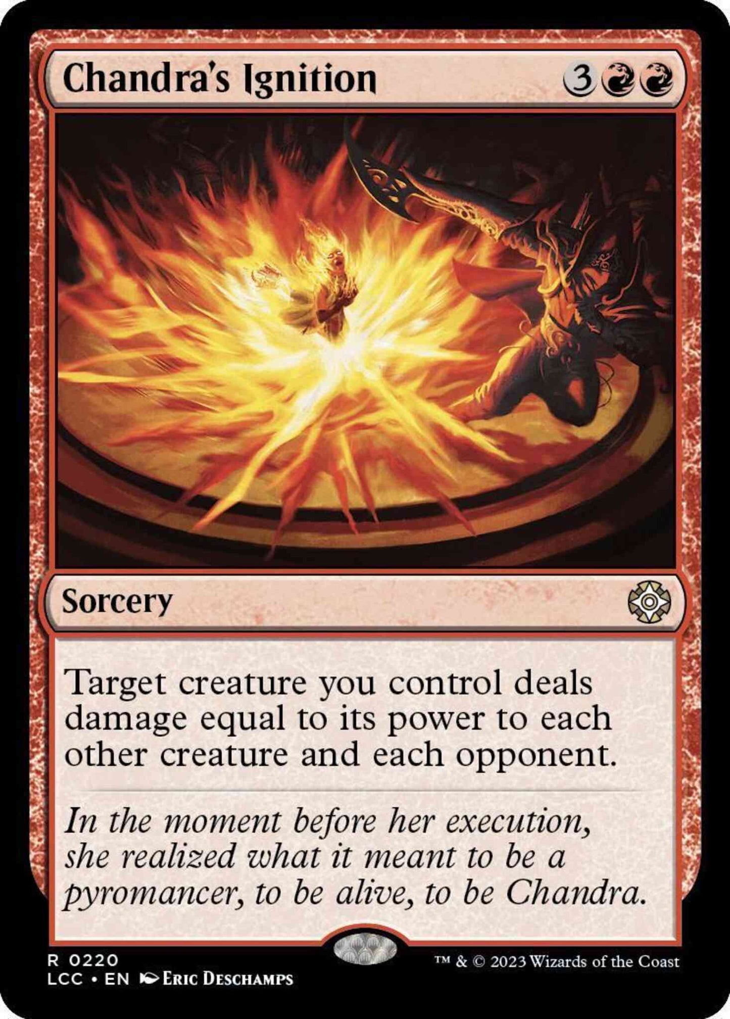 Chandra's Ignition [220] [The Lost Caverns of Ixalan: Commander] [Non-Foil]